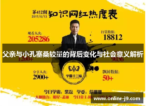 父亲与小孔塞桑较量的背后变化与社会意义解析